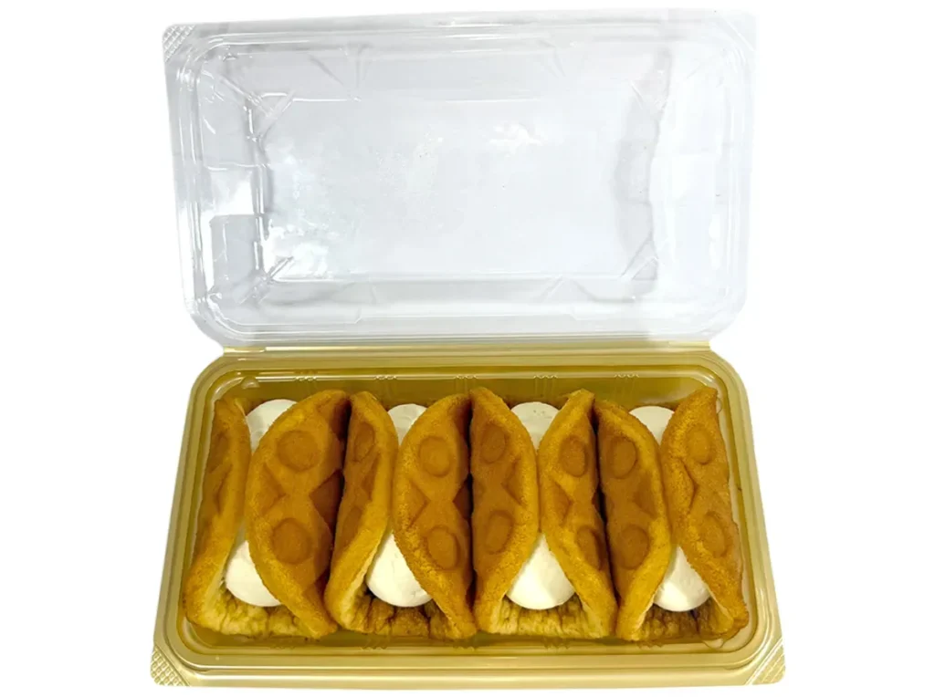 7 PREMIUM Waffles with Cheese Cream (4 Pieces)