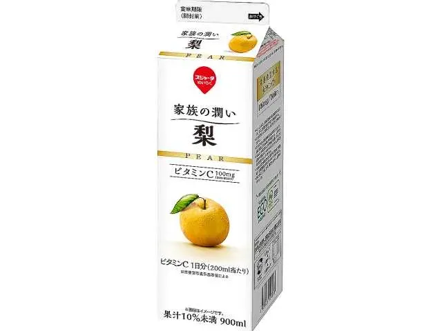 SUJATA Kazoku no Uruoi Pear 900ml