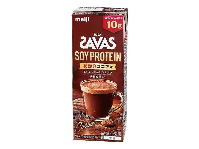 SAVAS Soy Protein Sugar-Free Cocoa Flavor 200ml