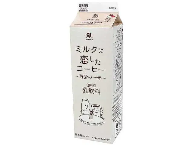MORI MILK INDUSTRY Coffee in Love with Milk 1L