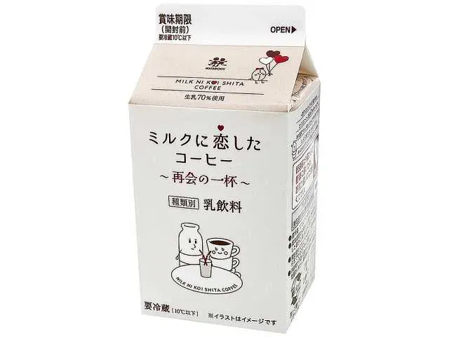 森乳業 ミルクに恋したコーヒー 500ml