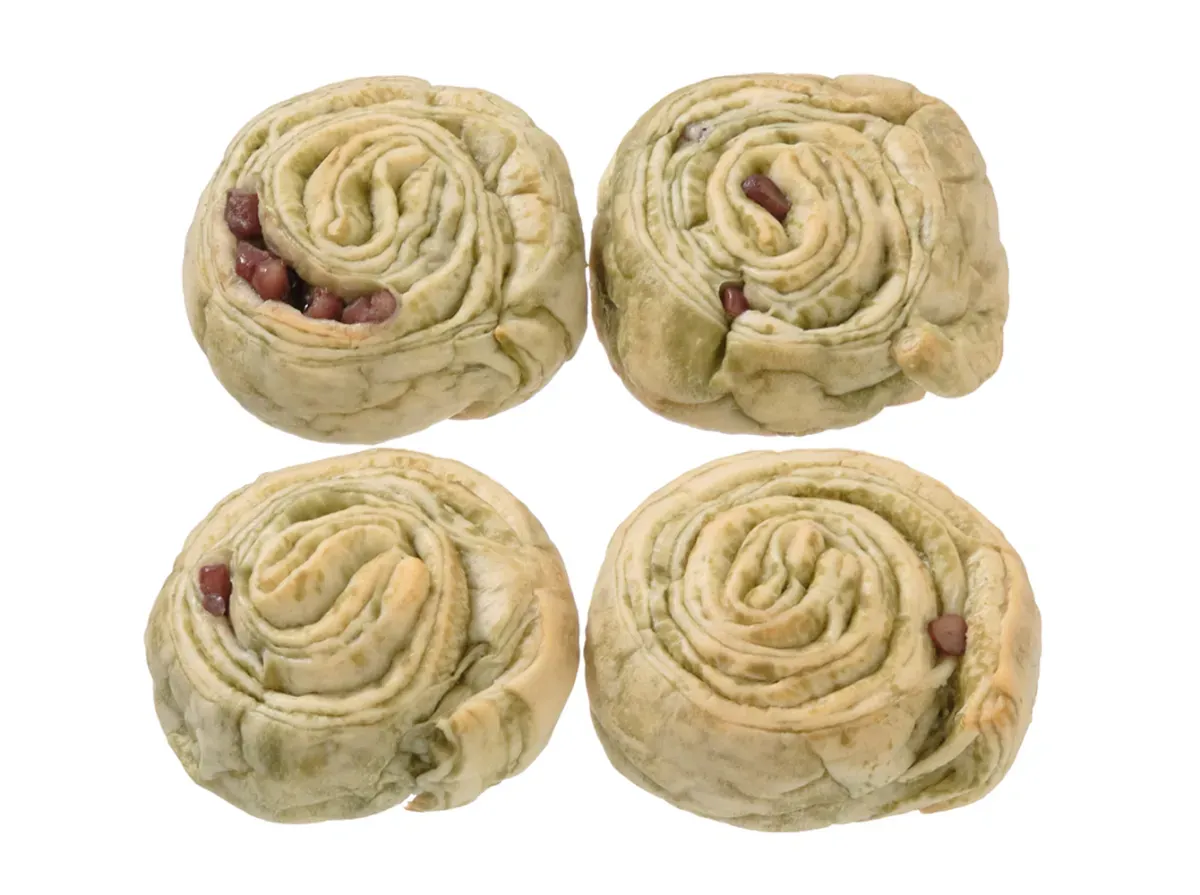 7 PREMIUM Chewy Matcha Red Bean Roll 4 pcs