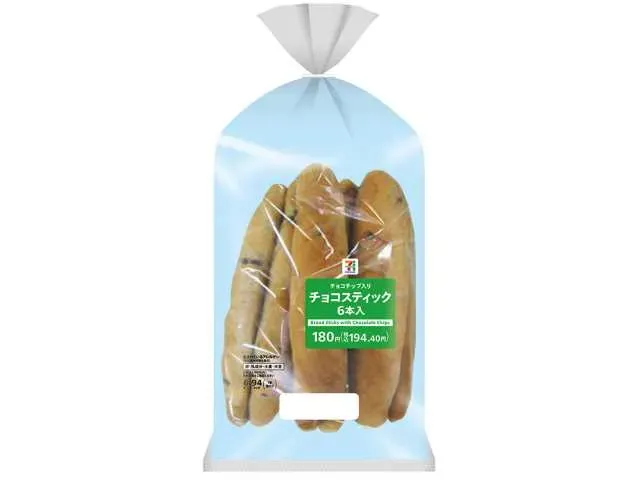 7 PREMIUM Chocolate Sticks with Chocolate Chips 6-Pack