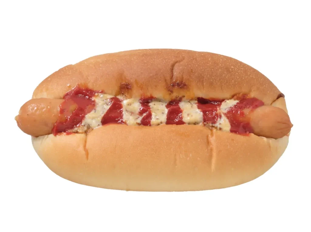 Coarsely Ground Pork Frank with Wholegrain Mustard Mayo
