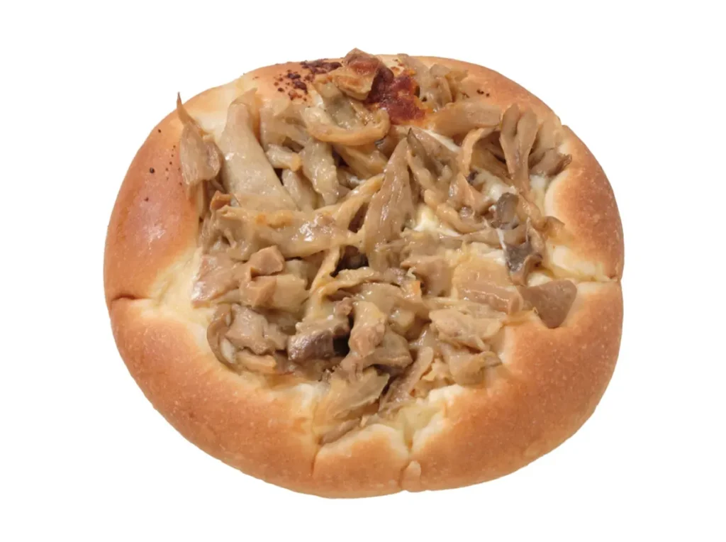 たっぷりきのこパン バター醤油