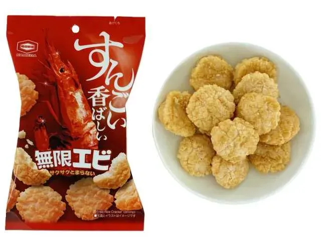 亀田製菓 すんごい香ばしい 無限エビ