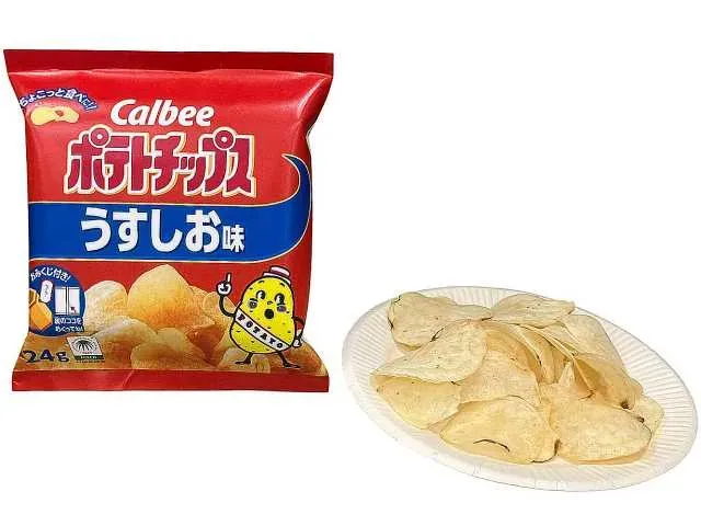 CALBEE Potato Chips Lightly Salted Mini Bag