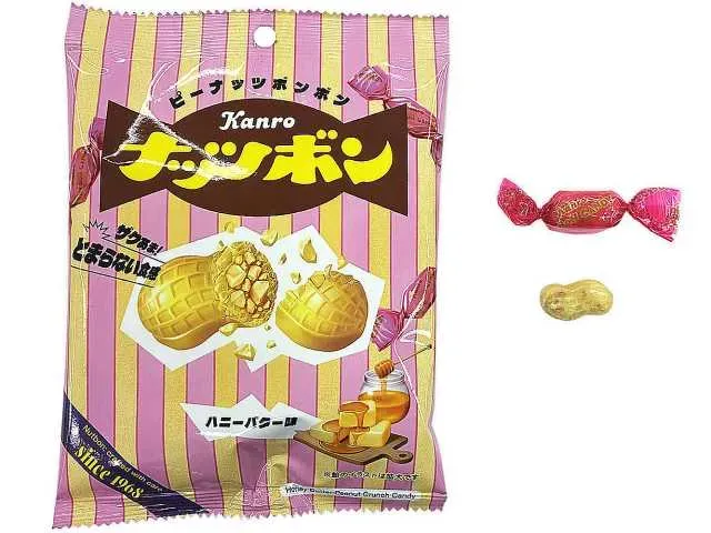 カンロ ナッツボン ハニーバター味