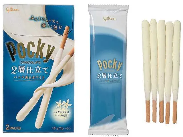 グリコ ポッキー 2層仕立て ホワイト