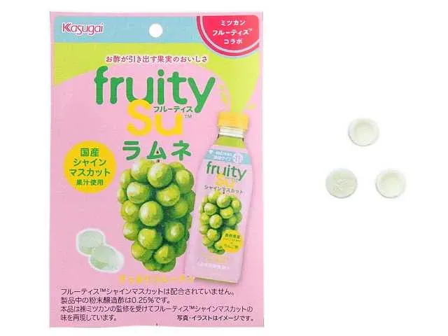 春日井製菓 フルーティスラムネ シャインマスカット味