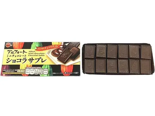 BOURBON Alfort Mini Chocolate Sable