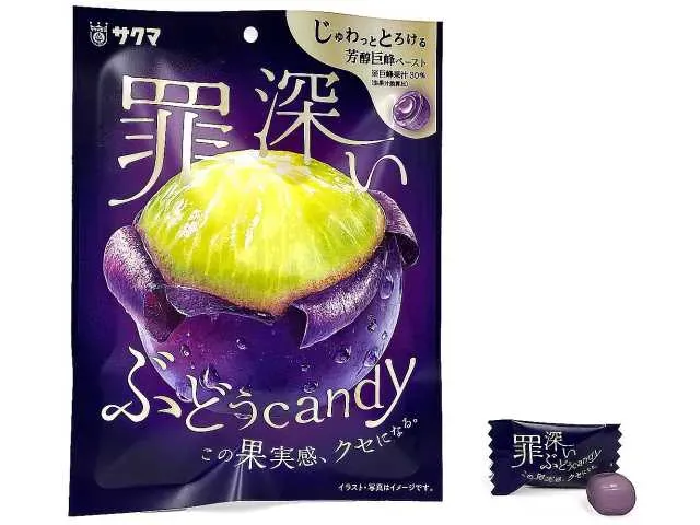 SAKUMA CONFECTIONERY Sinful Grape Hard Candies