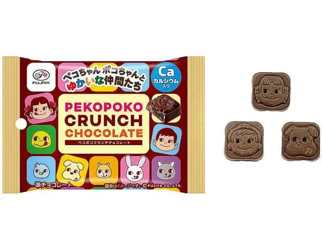 FUJIYA Peko & Poko Crunch Chocolate