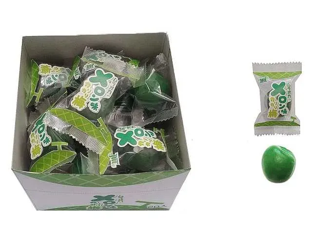 MURAOKA FOODS Melon-Flavored Crunchy Plum 1 Piece