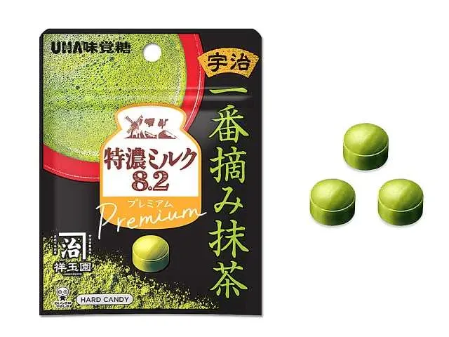 UHA MIKAKUTO Tokunou Milk 8.2 PREMIUM Uji First Flush Matcha Small Bag