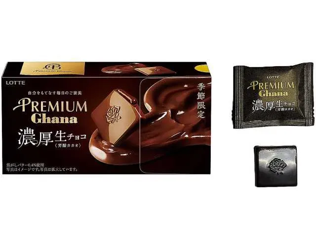 ロッテ プレミアムガーナ 濃厚生チョコ 芳醇カカオ