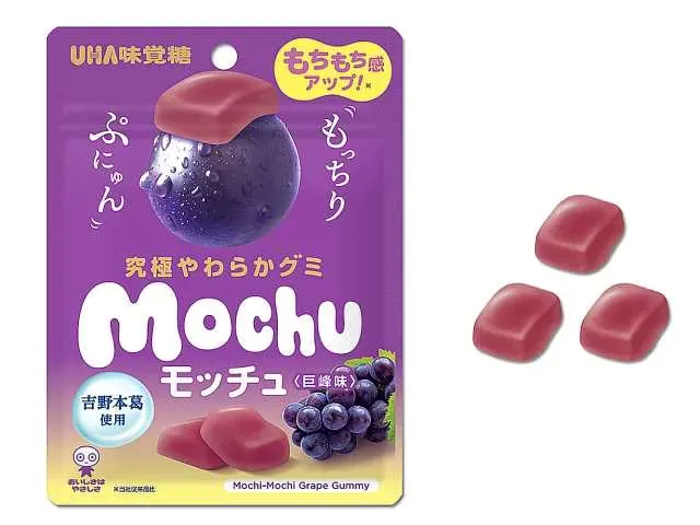 UHA Mikakuto Motchu Kyoho Grape Flavor