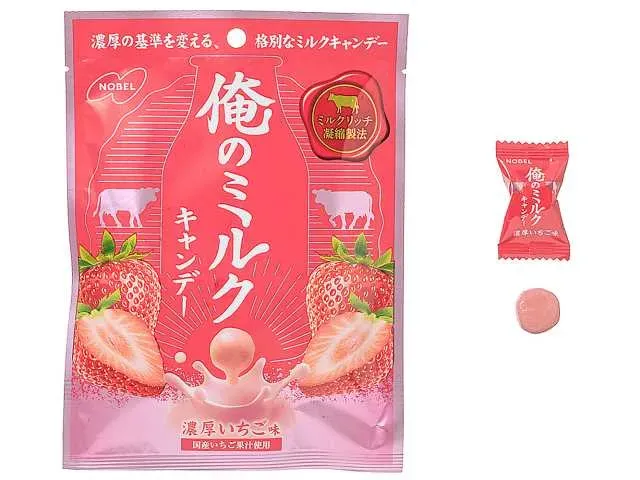 NOBEL Ore no Milk Candy Rich Strawberry Flavor