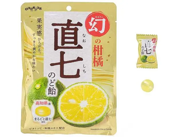 SENJAKU AME HONPO Phantom Citrus Naoshichi Throat Drops