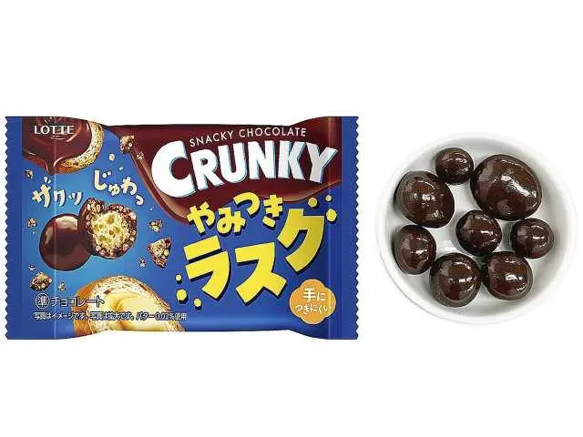 LOTTE Crunky Pop Joy Addictive Rusk