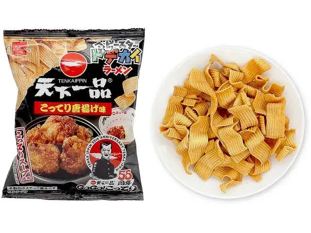 おやつCベビースタードデカイラーメン天下一品こってり唐揚げ味