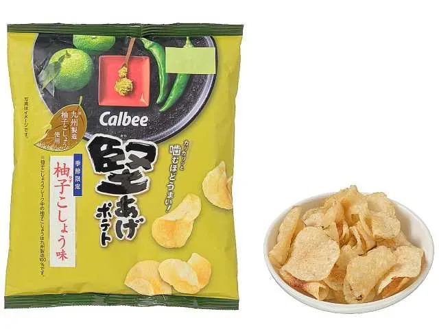 カルビー 堅あげポテト 柚子こしょう味