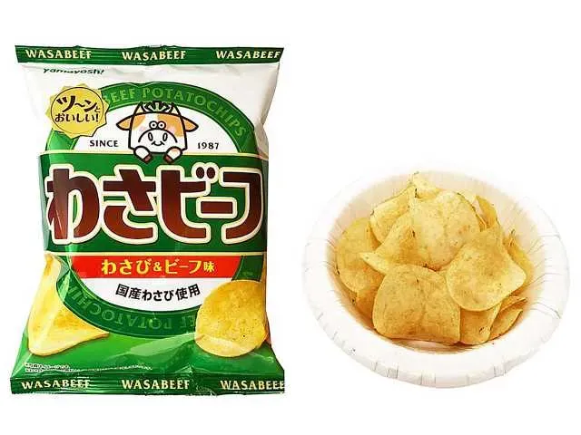 山芳 ポテトチップス わさビーフ