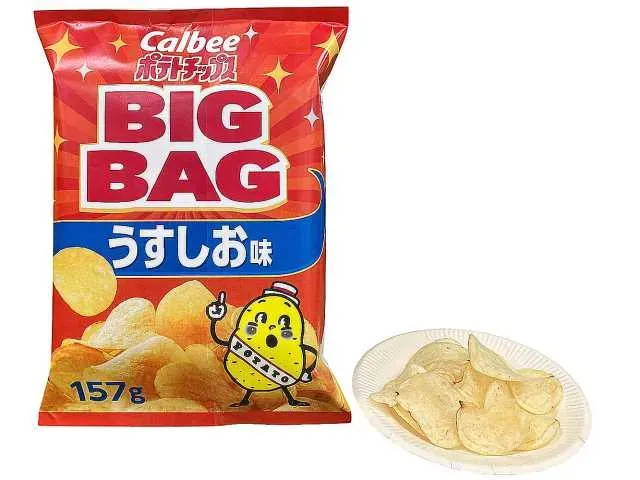 CALBEE Potato Chips Lightly Salted BIGBAG