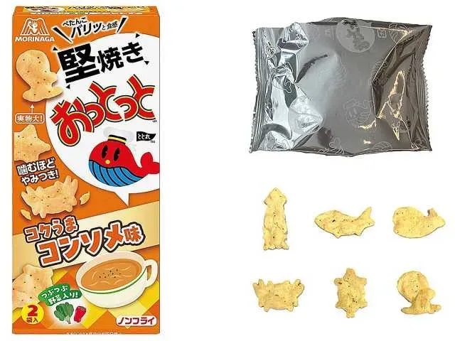 MORINAGA Hard-Baked Ottotto Rich Savory Consomme Flavor