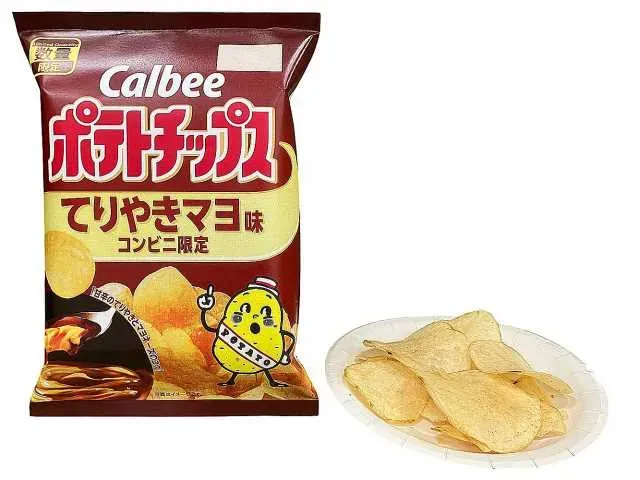 カルビーポテトチップス てりやきマヨ味
