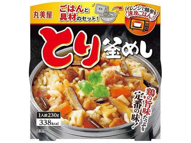 丸美屋 とり釜めし ごはんと具材のセット