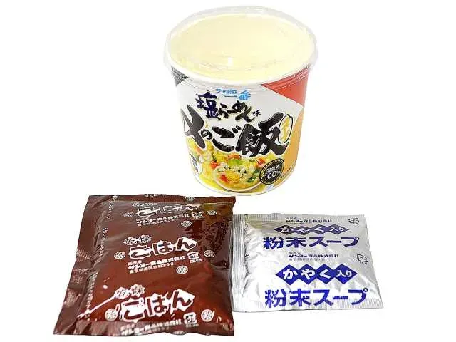サッポロ一番塩らーめん味 〆のご飯スープカップ