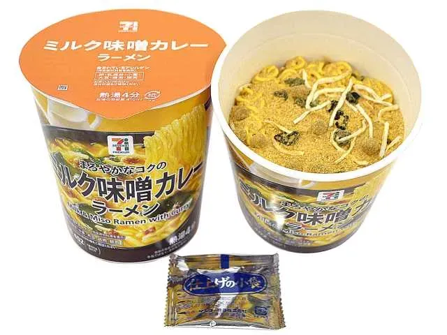 7プレミアム ミルク味噌カレーラーメン