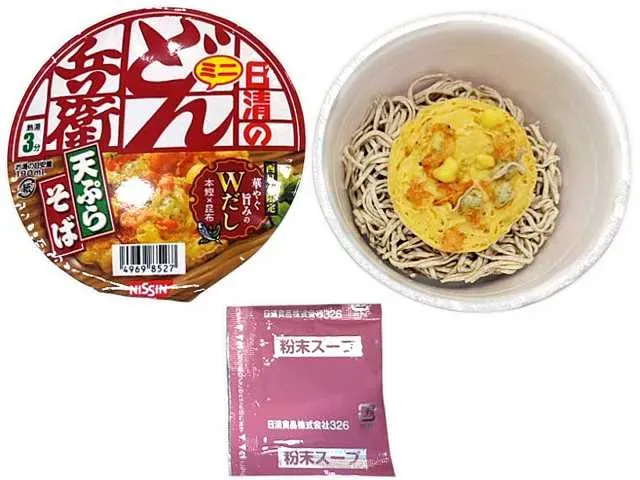 NISSIN FOODS Donbei Tempura Soba Mini
