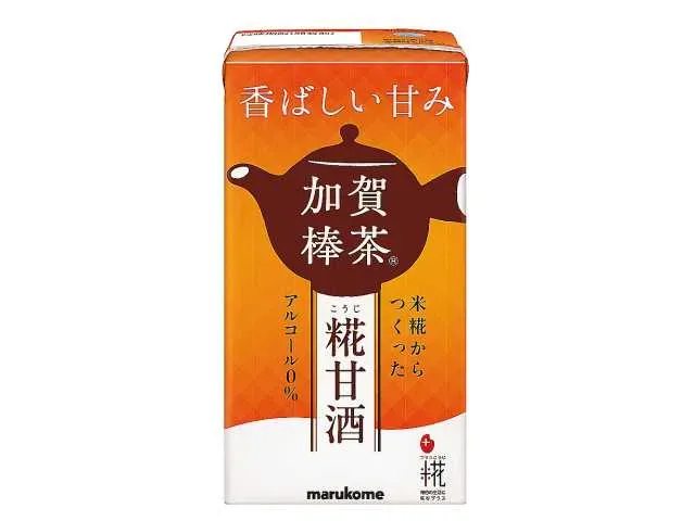 MARUKOME 플러스 코지 쌀누룩 아마자케 카가 보차 125ml