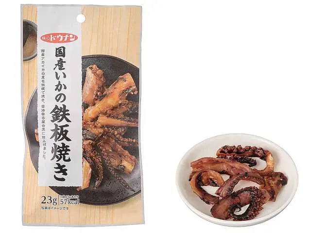 道南冷蔵 国産いかの鉄板焼き