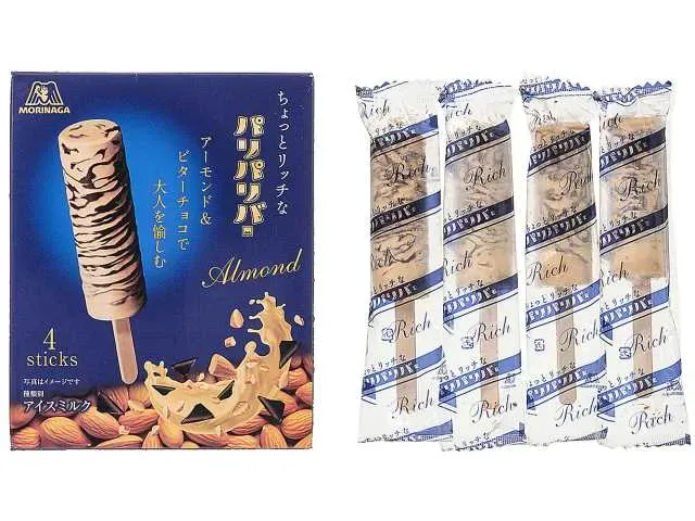MORINAGA Slightly Rich Pari Pari Bar Almond