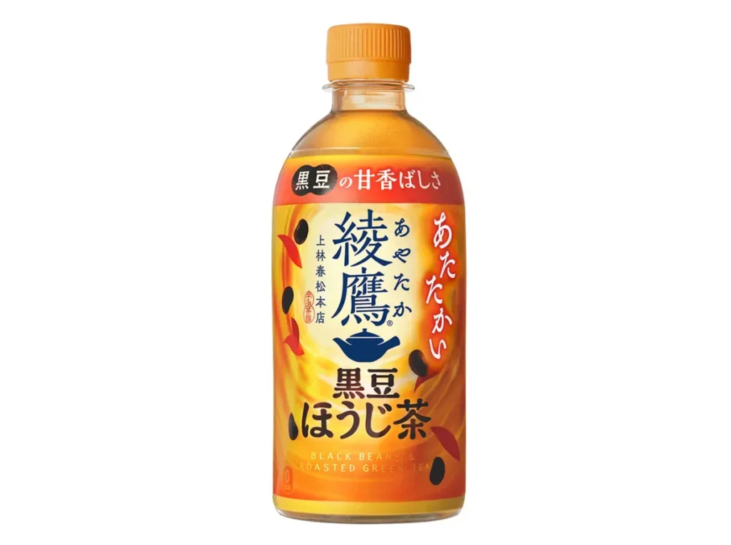 綾鷹 黒豆ほうじ茶ホット 440ml