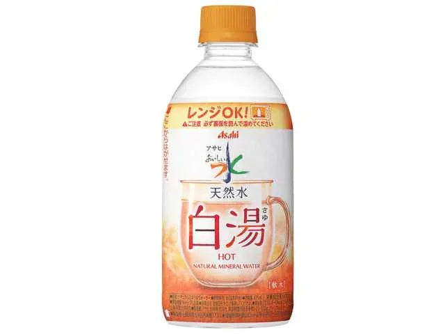 아사히 맛있는 물 천연수 따뜻한 백탕 475ml
