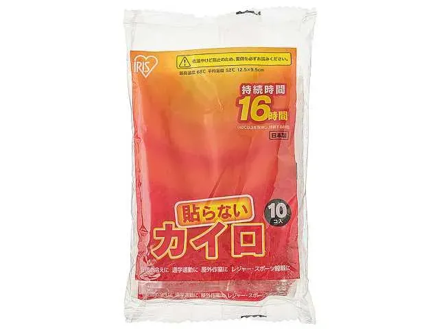 アイリス貼らないカイロ 10P