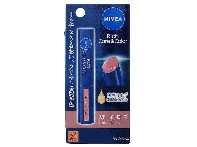 ニベア リッチケア&カラーリップ Sローズ