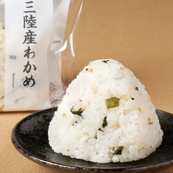 三陸産わかめおむすび