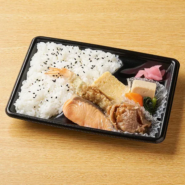 銀鮭幕の内弁当