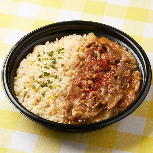 旨味噌炒めの五目あんかけ飯