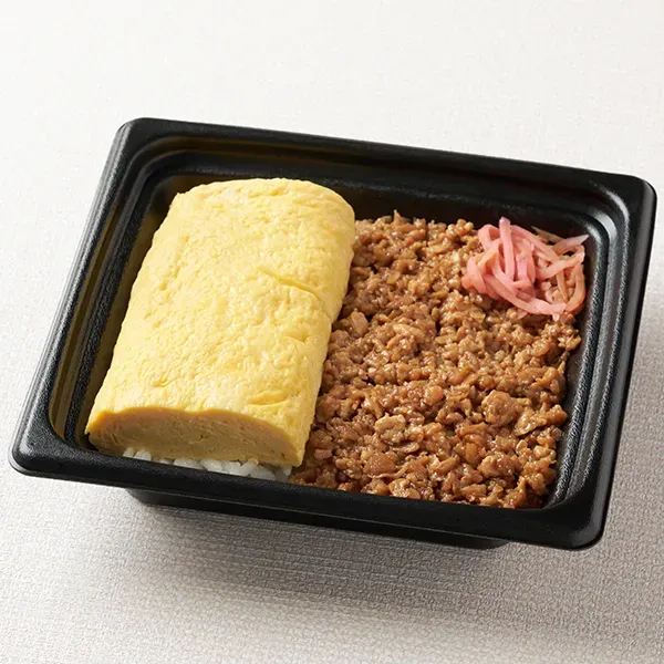 だし巻き玉子&そぼろ重