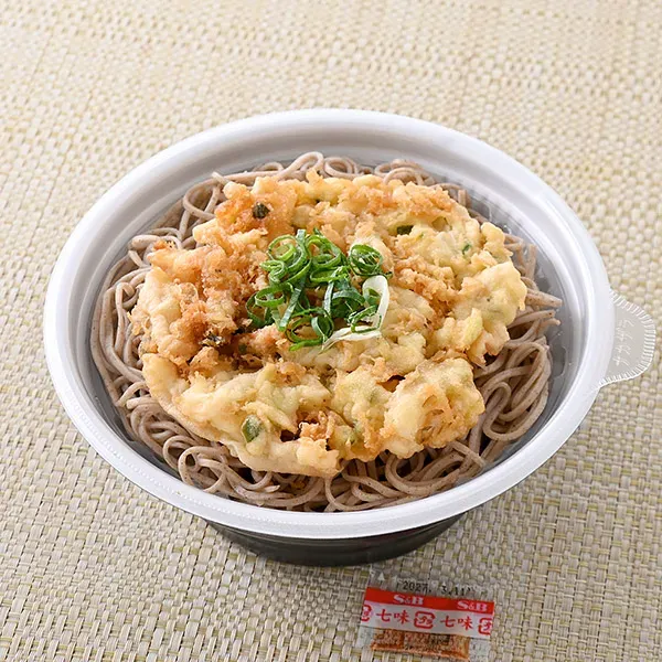 だし香るかき揚げそば
