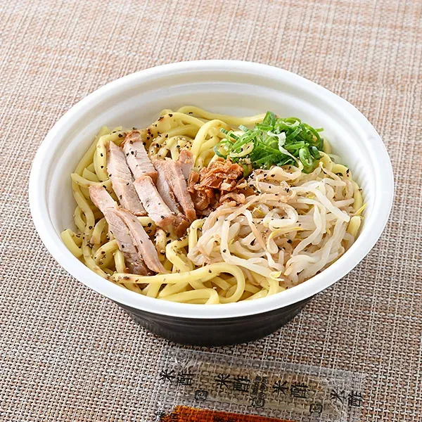Aburasoba with Black Pepper & Rich Savory Soy Sauce Sauce