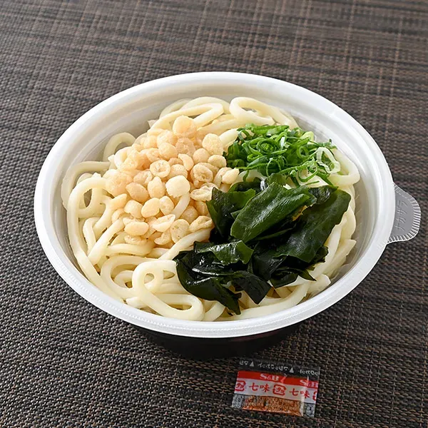 Tanuki Udon with Specially Selected Dashi