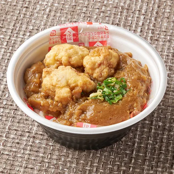 鶏天カレーうどん