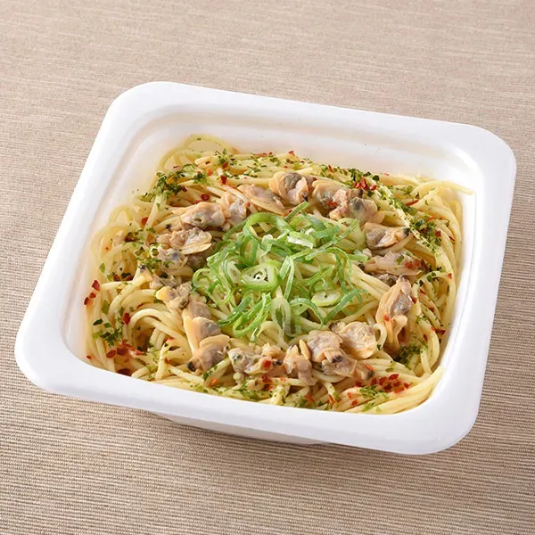 和風だしとあおさの香り あさりのパスタ